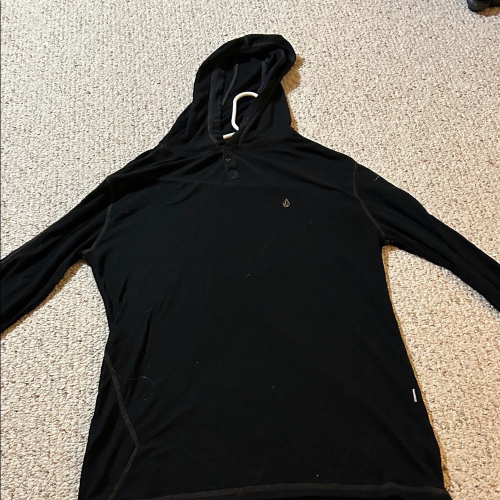 Volcom Black Hooded Sweatshirt